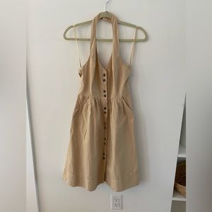 Anthropologie Halter Dress